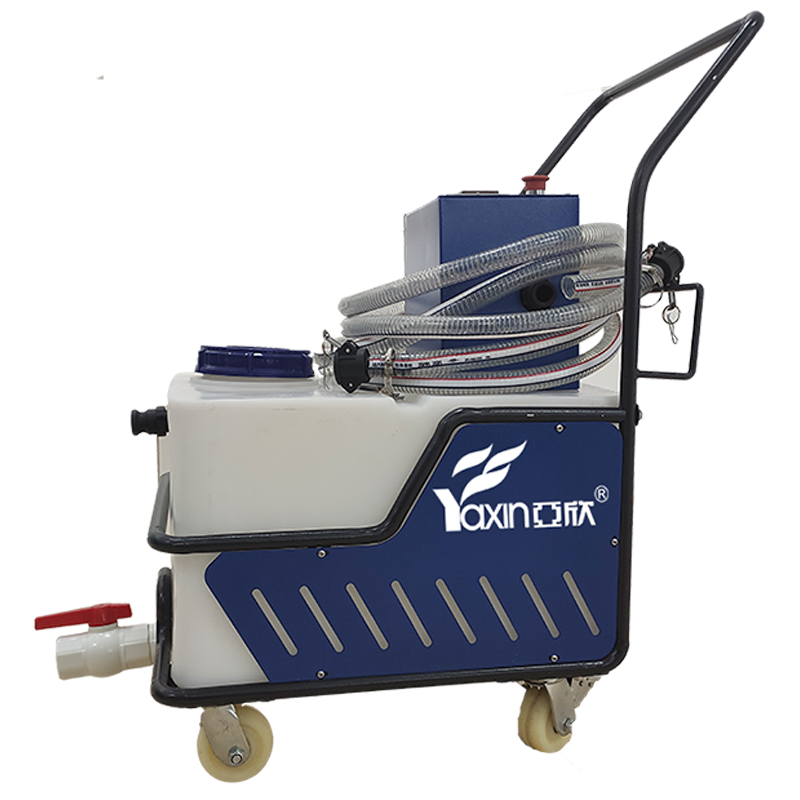 公海彩船6600中央空调主机化学循环洗濯车热交流器洗濯装备化学装备